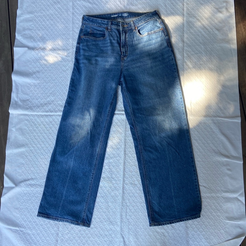 Old Navy Curvy Sky Hi Wide Leg